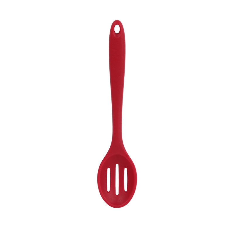 Silicone Skimmer Colander & Slotted Spoon Set for Parties & Catering