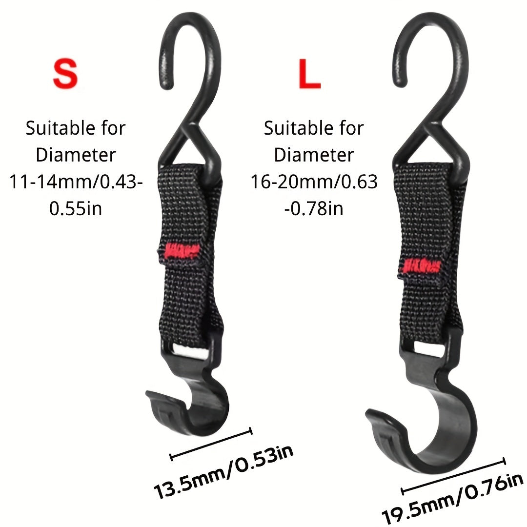 5 pcs Camping Rack Hook for Coats & Tents, High Load Capacity