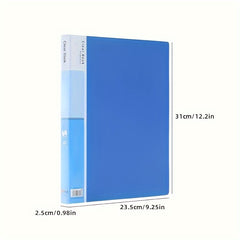 20pcs File Manager Document Organizer Exam Paper Storage Folder