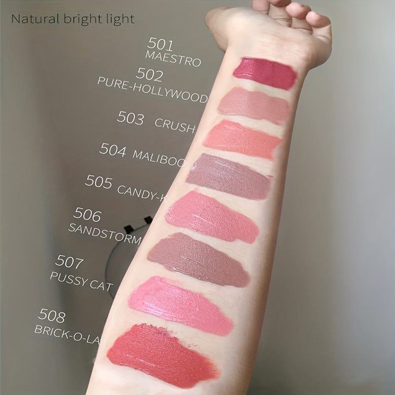 Hydrating Rich Lip Glaze Matte & Satin Texture Lipstick