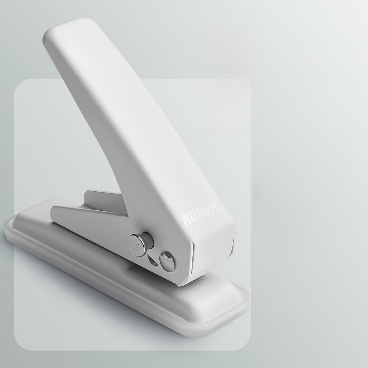 Mini Round Hole Punch Small Manual Punch 20 Sheets - 4 Colors