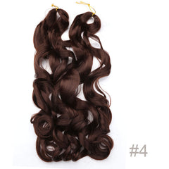 Pre Stretched Bouncy Braiding Hair Loose Wavy French Curly Braiding Hair