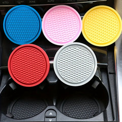 Car Cup Coasters Non Slip Vehicle Cup Holders Coaster Auto Interior Accessories