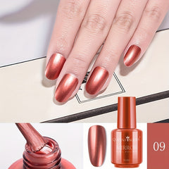 Mirror Gel Nail Polish 8ml - Quick Drying and Long Lasting Metal Nail Polish