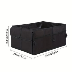 Car Sundries Bag Multifunctional Organizing Box Car Trunk Storage Box