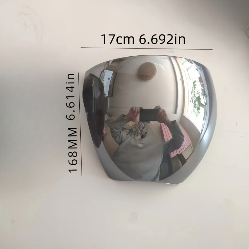 Oversized Polarized Mirror Sunglasses Full Face Shield Visor Glasses