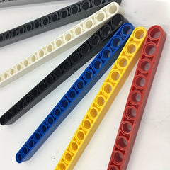 10pcs Assorted Colors ABS Rods Compatible with 32278 Building Blocks