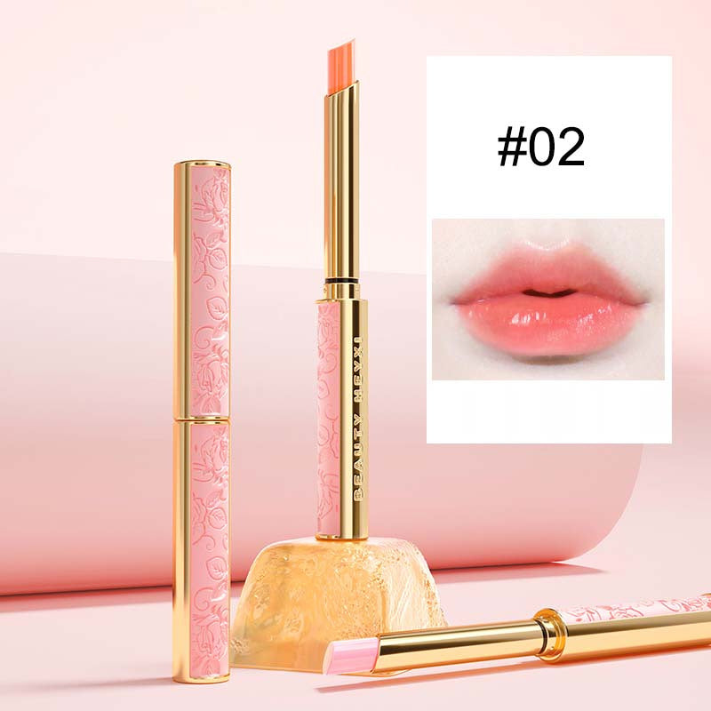 Honey Peach Lip Balm, Moisturizing Nourishing