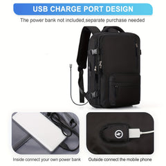 Large Capacity Backpack Business Travel Computer Bag