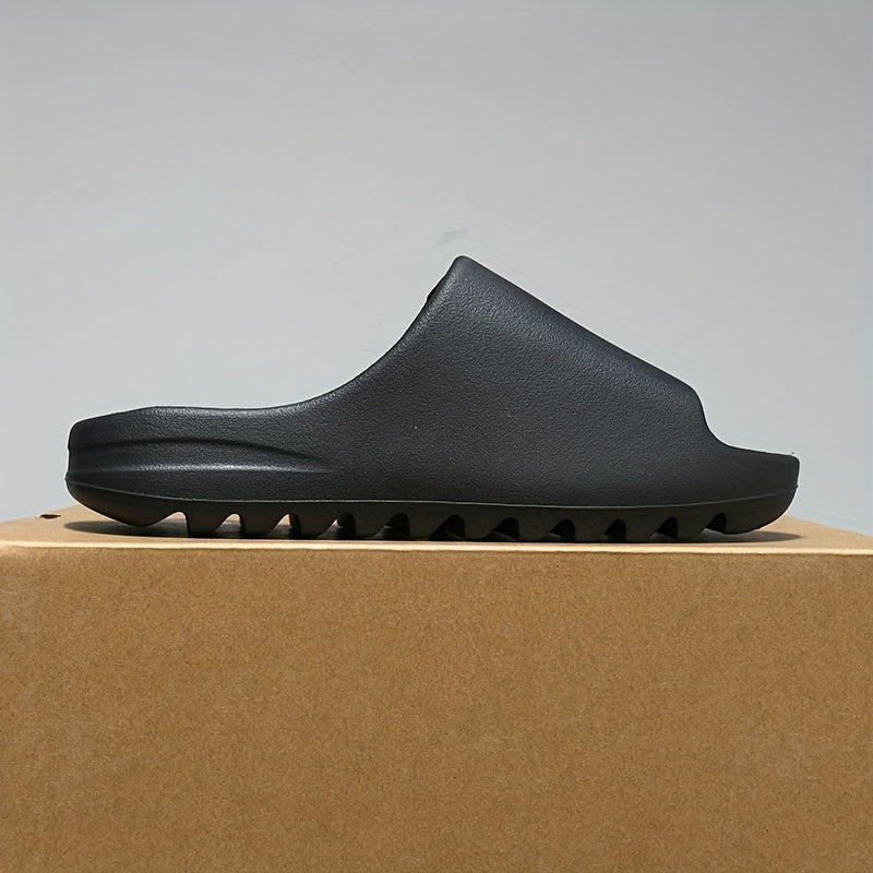 Men's Non Slip Slides Lightweight Open Toe Quick Dry Slippers