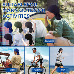6pcs High Cycling Headscarf Mountain Bike Pirate Cap