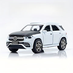 Alloy Car Model, 4 Doors Open, Pull Back Running Toy, Off-road Car Ornament Gift