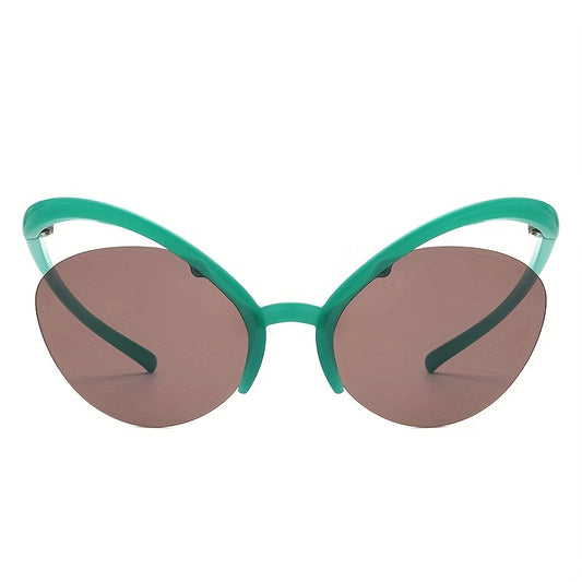 Y2K Butterfly Sunglasses For Women Men UV400 Sun Shades Decorative Glasses