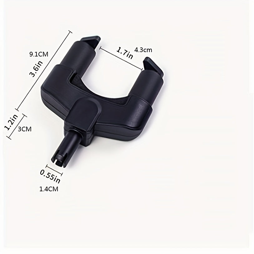 Stylish Mustache Wall Mount Guitar Hanger for High Guitars and Ukuleles