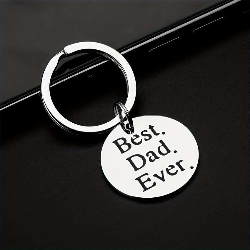 Best Dad Ever Pendant Necklace for Father's Gift