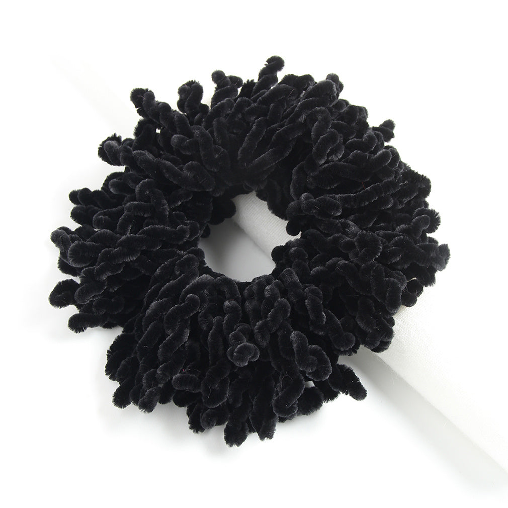 Rubber Hijab Hair Flexible Band Bow Large Headwear Scrunchie Headband