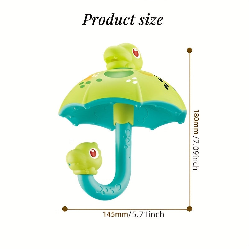 Colorful Dinosaur Umbrella Bath Toy for Kids