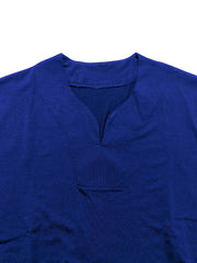 Men's Retro Short Sleeve V-Neck for Outdoor Summer Leisure