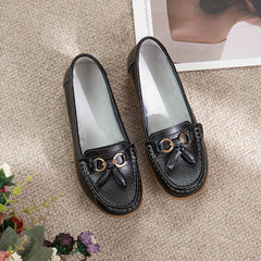 Women's Bowknot Loafers Casual Slip On Shoes