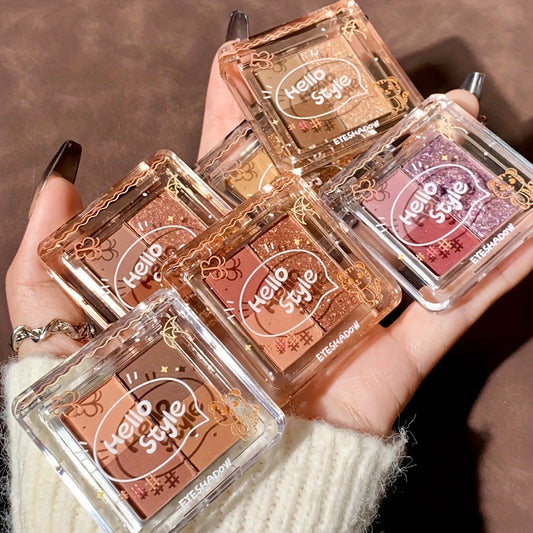 Small Cookie Rose Eyeshadow Palette Set