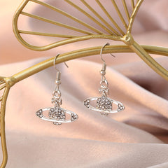 Y2K Faux Pearl Saturn Jewelry Set for Women