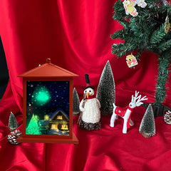 Christmas Snow Night Light LED Decoration Sound Combo Nursery Room Decor