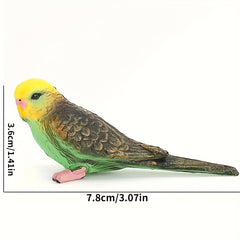 Parrot Model Garden Decor Ornament Simulated Bird Landscape