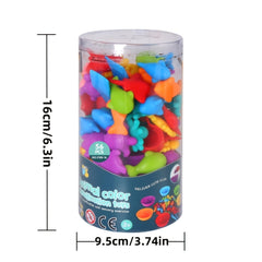 Ocean Animals Counting Matching Game Sorting Toy with Bowl