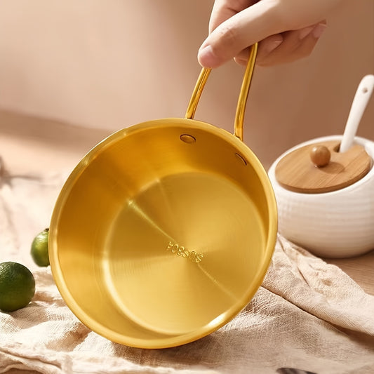 Stainless Steel Makgeolli Bowl Raw Rice Wine Soup Dish