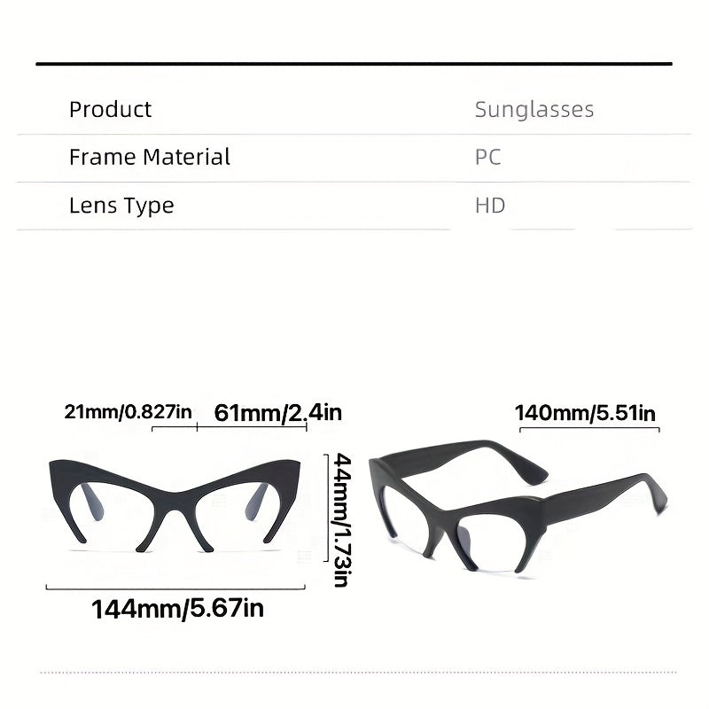 Retro Tortoiseshell Semi Rimless Clear Lens Glasses with Case