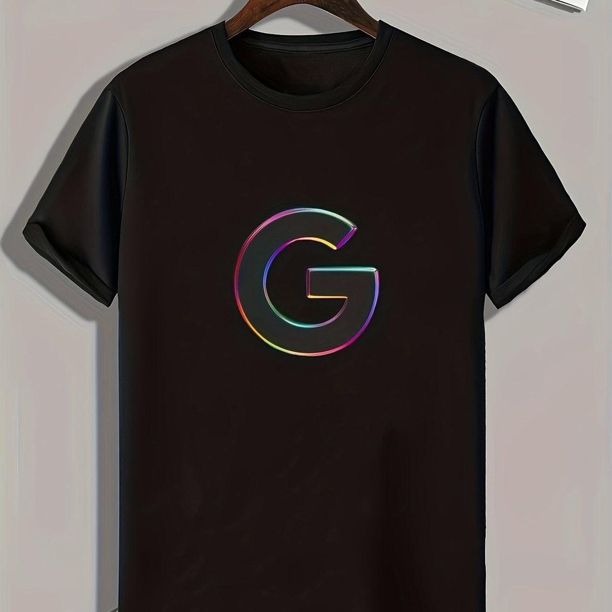 Men's Graphic Print T-shirt for Summer