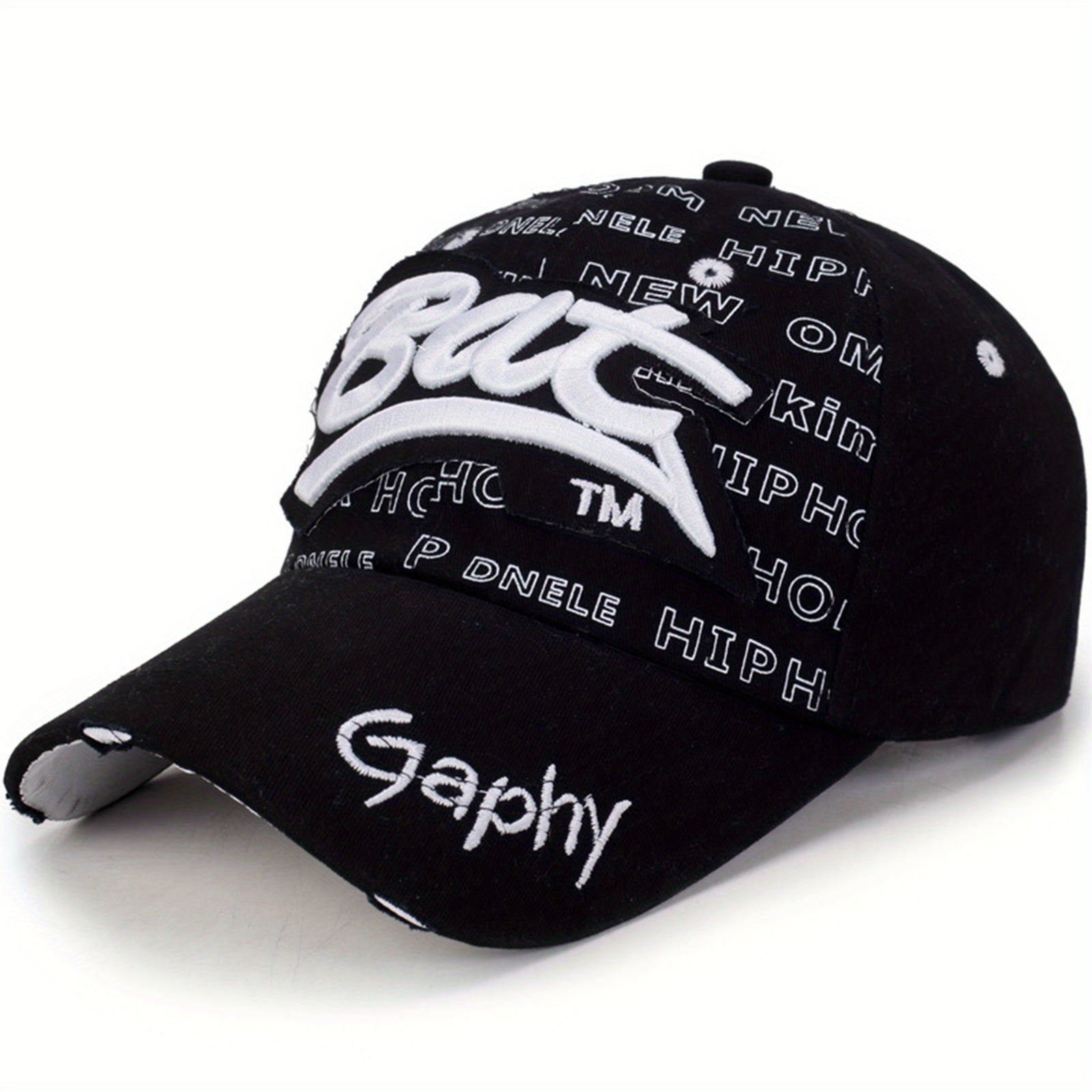 Embroidered Sunshade Sun Hat Unisex Baseball Cap
