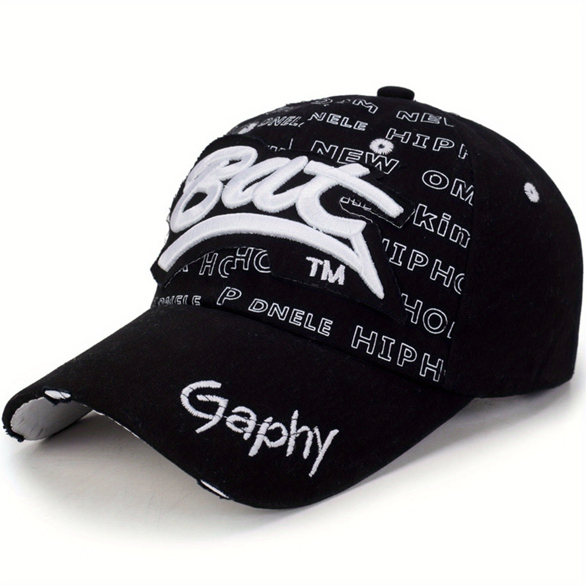 Embroidered Sunshade Sun Hat Unisex Baseball Cap