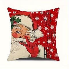 Christmas Pillowcase for Sofa Living Room & Outdoor Camping