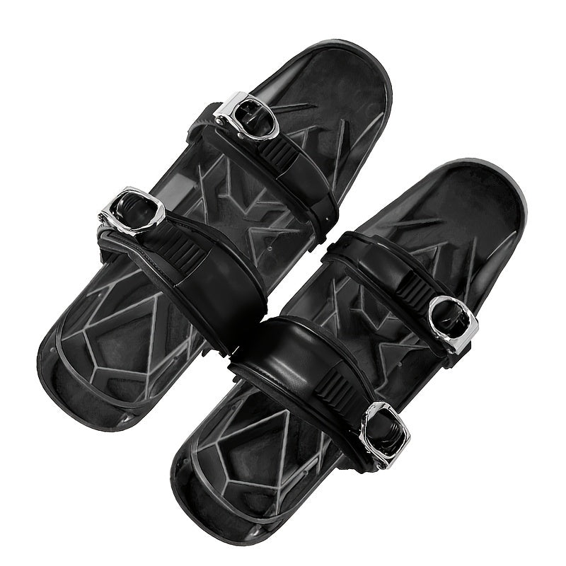 Men's Ski Skates Adjustable Buckle Snowblades Shoes