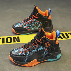 Boy's Basketball Shoes Non Slip Casual Sneakers