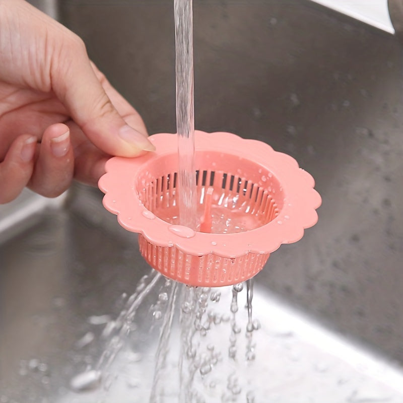 4pcs Hair Filter Catcher Sink Anti Clogging Strainer Plug