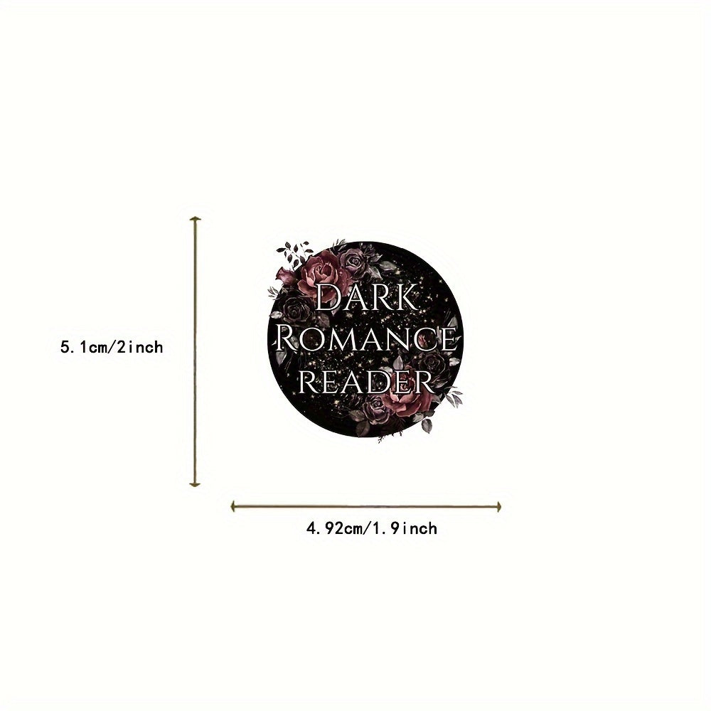 50pcs Dark Romance Readers Sticker Vinyl Waterproof Scrapbook Laptop