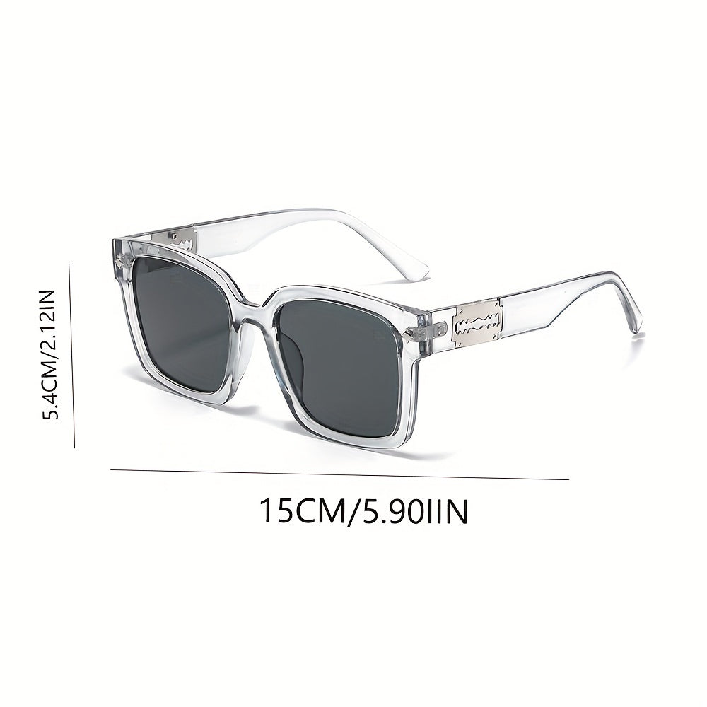 Square Sunglasses Jelly Anti Glare UV400