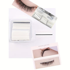 40pcs Self Adhesive Lash Glue Strips For False Eyelashes Waterproof Reusable