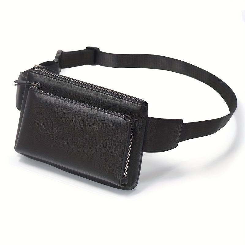Leather Sling Fanny Pack for Men & Women