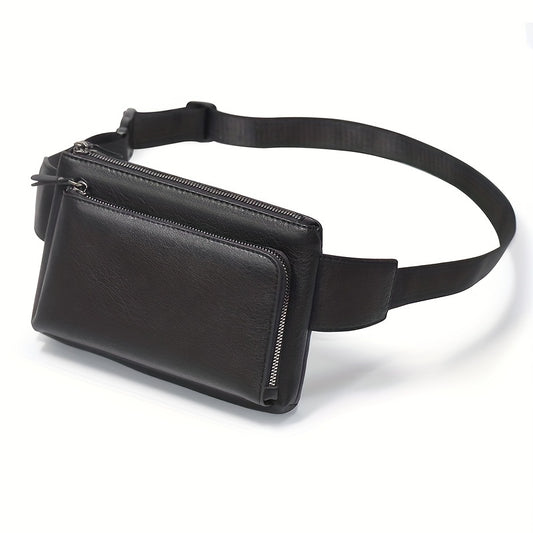 Leather Sling Fanny Pack for Men & Women
