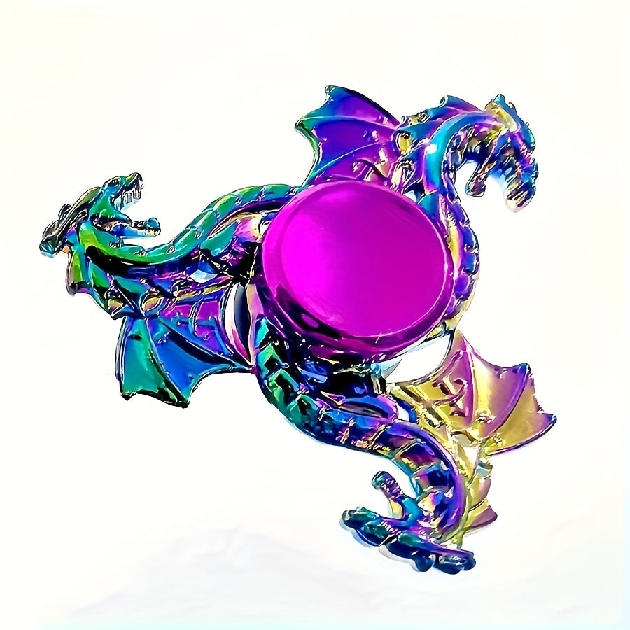Metal Sky Dragon Fidget Spinner Quiet & Durable Focus Gadget