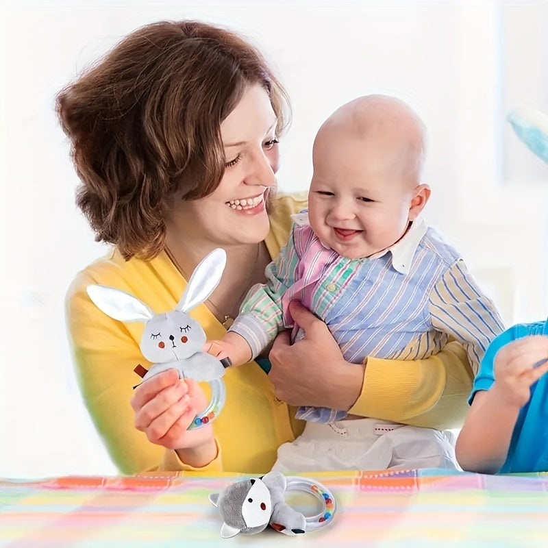 Soft Animal Rattle Toys for Babies
