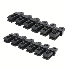12pcs Awning Clamp Set Tent Snaps Hangers Camping Clips Tent Tighten Lock Grip
