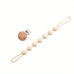 1pc Silicone Pacifier Holder With BPA Pacifier Chain For Teether Toys