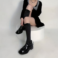 Comfy Bow Calf Socks Knee High Stockings