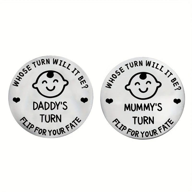 Baby Parent Decision Coin Collection - Halloween Thanksgiving Christmas Gift