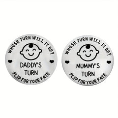 Baby Parent Decision Coin Collection - Halloween Thanksgiving Christmas Gift