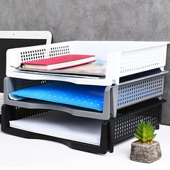 A4 Paper Storage Rack Horizontal & Vertical Office Paper Racks